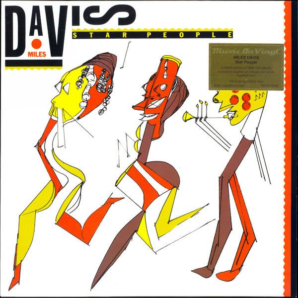 MILES DAVIS - STAR PEOPLE (1983) - LP 180GR 2024 LIMITED EDITION COLORED SIFIR PLAK