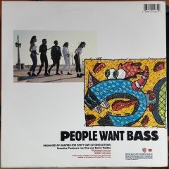 NEW CHOICE - PEOPLE WANT BASS (1989) - 12'' MAXI SINGLE PLAK 2.EL