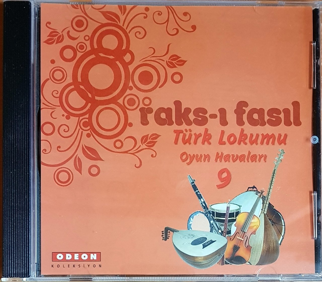 RAKS-I FASIL / TÜRK LOKUMU / OYUN HAVALARI 9 (2008) ODEON CD 2.EL