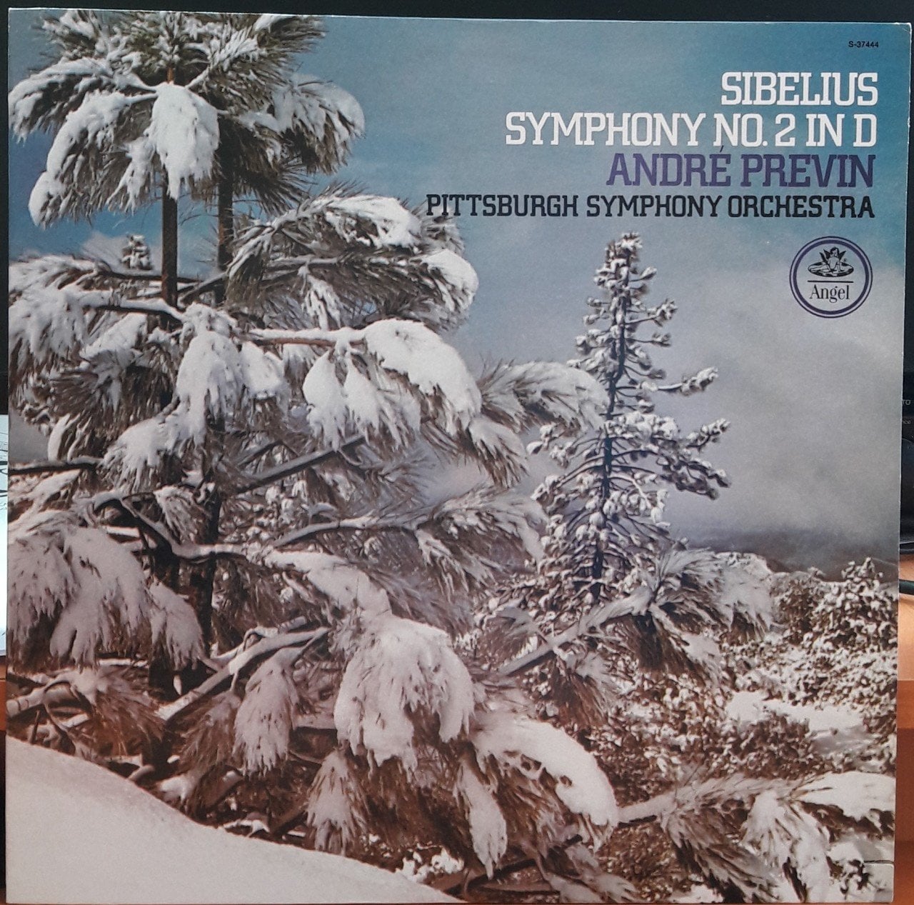 SIBELIUS: SYMPHONY NO.2, PITTSBURGH SYMPHONY ORCHESTRA, ANDRÉ PREVIN (1977) - PLAK 2.EL
