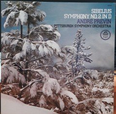 SIBELIUS: SYMPHONY NO.2, PITTSBURGH SYMPHONY ORCHESTRA, ANDRÉ PREVIN (1977) - PLAK 2.EL