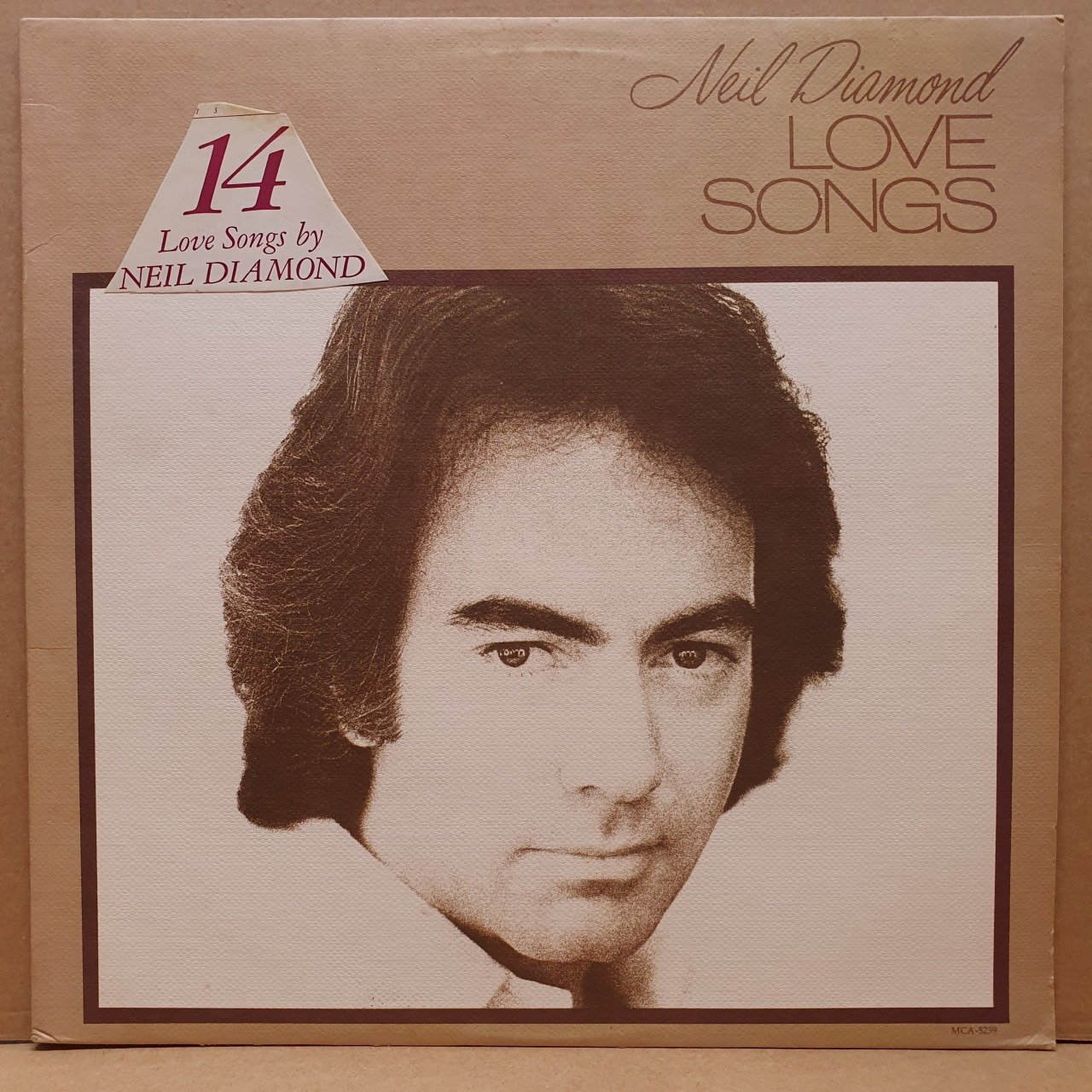 NEIL DIAMOND - LOVE SONGS (1981) - LP 2.EL PLAK