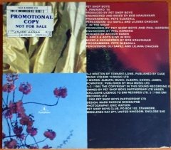 PET SHOP BOYS - PANINARO '95 (1995) - CD SINGLE 2.EL