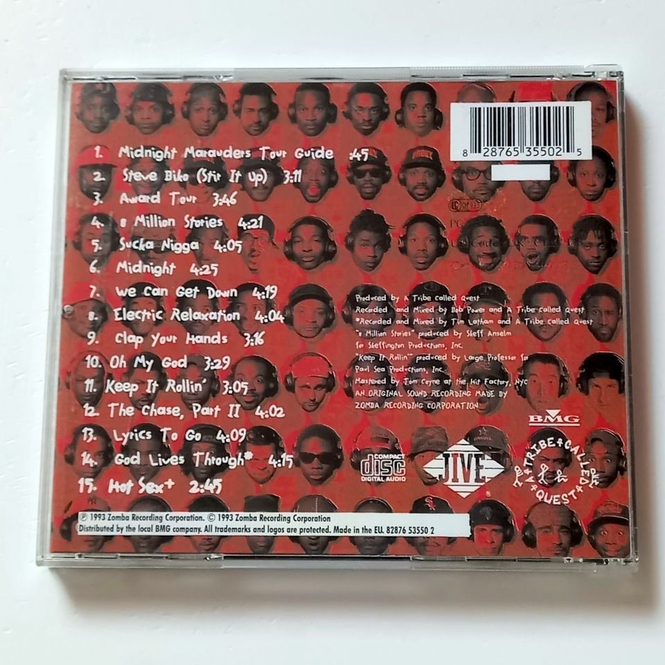 A TRIBE CALLED QUEST – MIDNIGHT MARAUDERS (1993) - CD 2003 REISSUE 2.EL