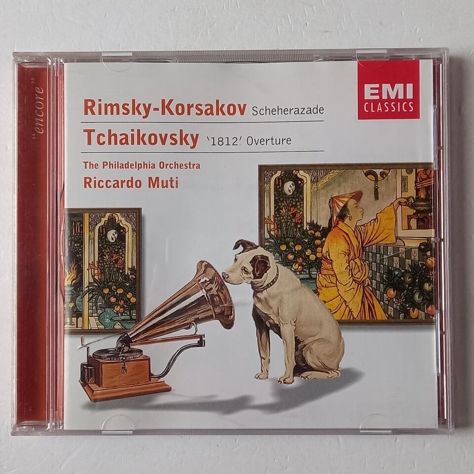 RIMSKY-KORSAKOV, TCHAIKOVSKY, PHILADELPHIA ORCHESTRA, RICCARDO MUTI – SCHEHERAZADE - 1812 OVERTURE (1983) - CD REMASTERED 2001 REISSUE 2.EL
