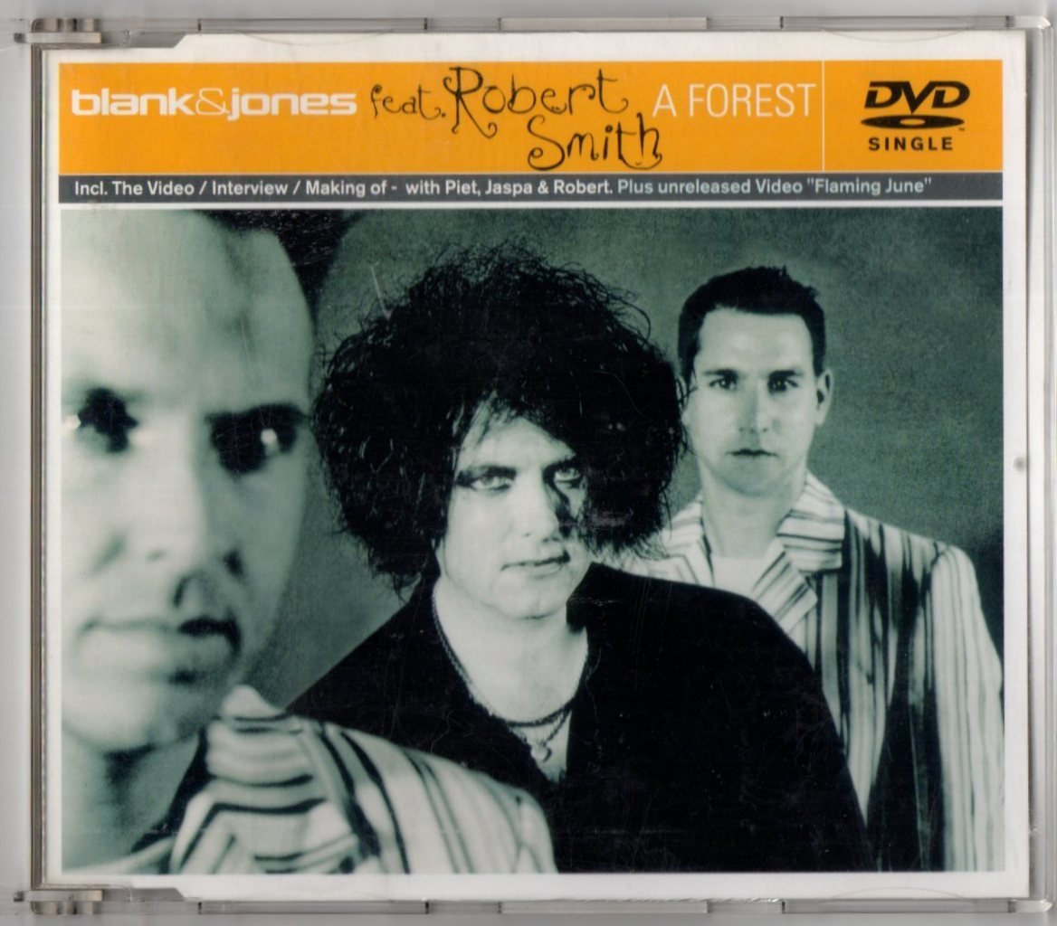 blank & jones feat ROBERT SMITH - A FOREST (2003) - DVD SINGLE 2.EL