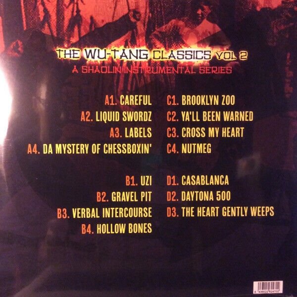 WU-TANG CLAN – THE WU-TANG CLASSICS VOL 2 (A SHAOLIN INSTRUMENTAL SERIES) (2014) - 2LP SIFIR PLAK