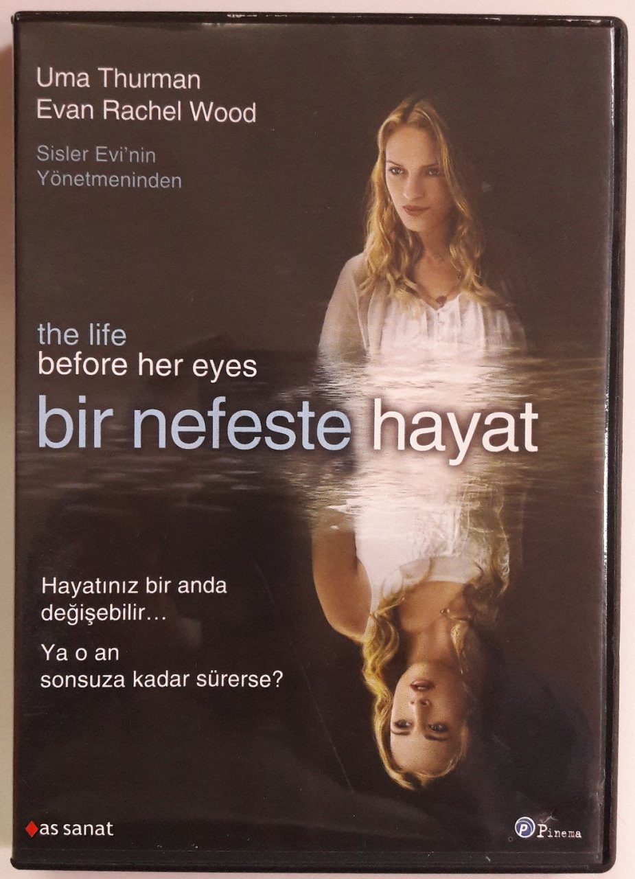 BİR NEFESTE HAYAT - THE LIFE BEFORE HER EYES - UMA THURMAN - EVAN RACHEL WOOD - DVD 2.EL