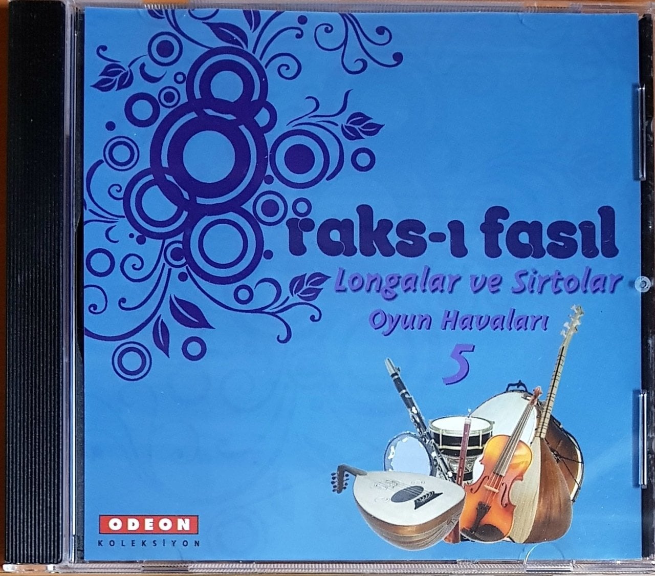RAKS-I FASIL / LONGALAR VE SİRTOLAR / OYUN HAVALARI 5 (2008) ODEON CD 2.EL