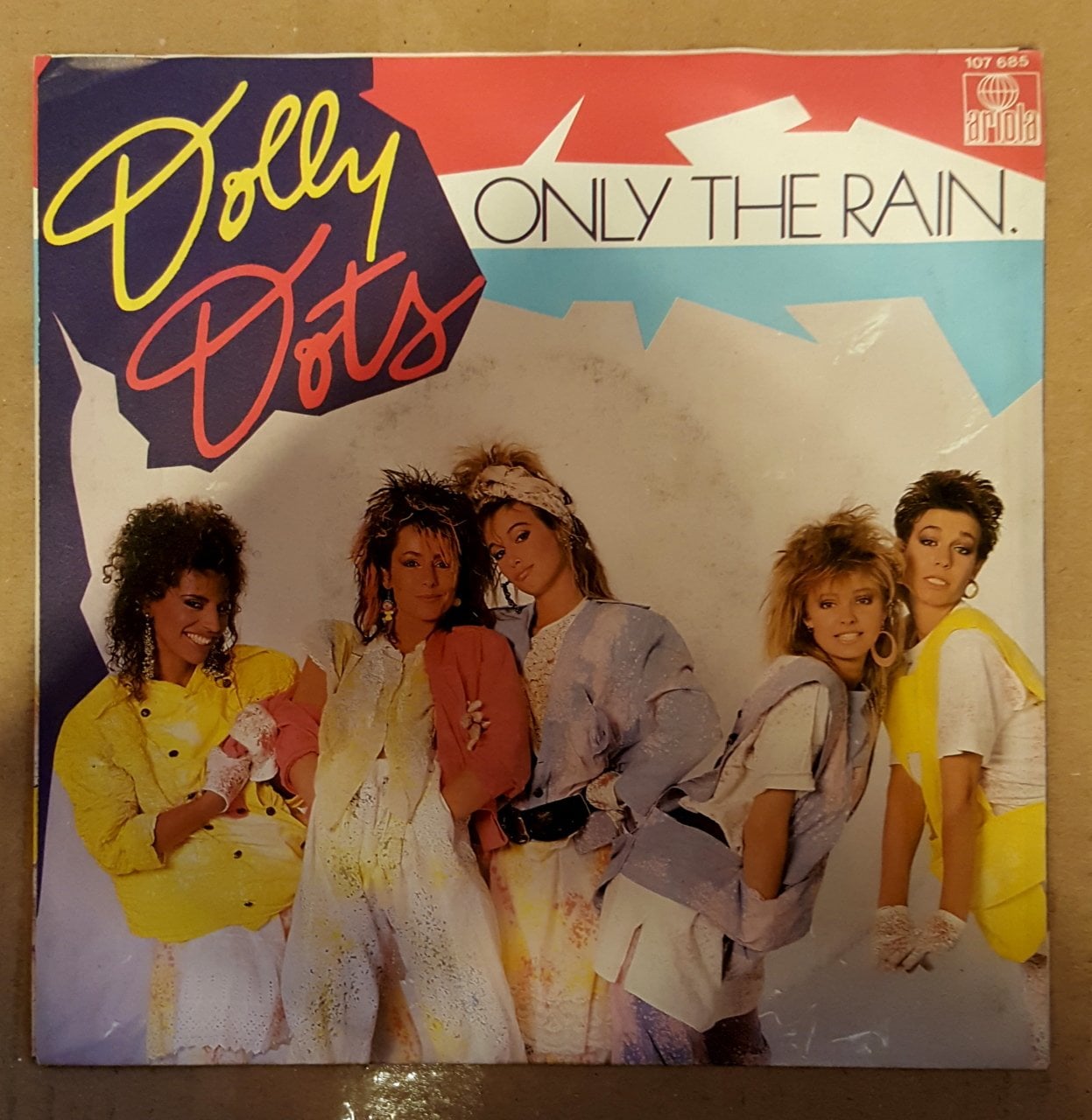 DOLLY DOTS - ONLY THE RAIN / LOVERBOY 7'' 45 DEVİİR 2.EL PLAK