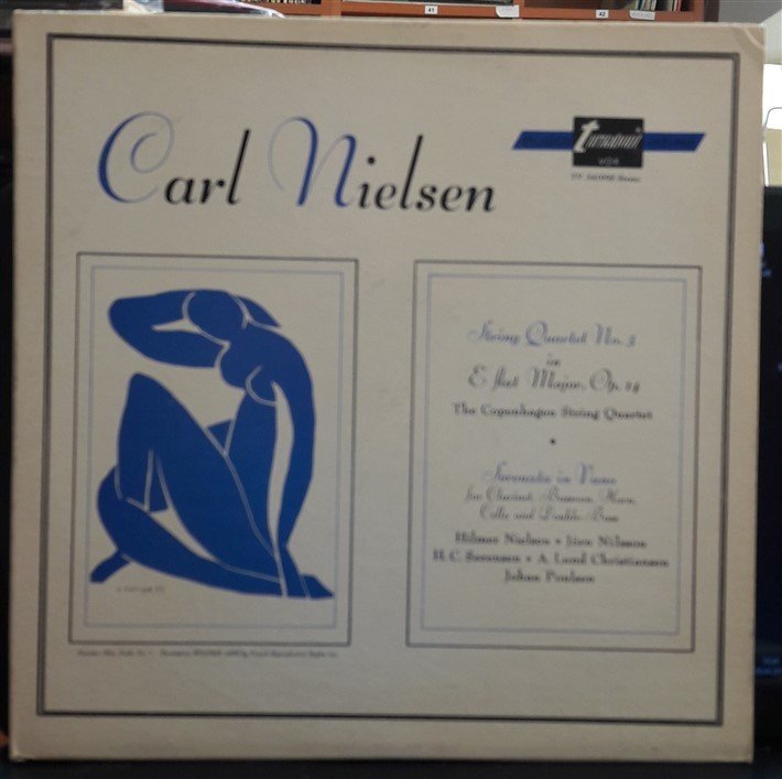 NIELSEN: STRING QUARTET NO.3, SERENATA IN VANO - PLAK 2.EL