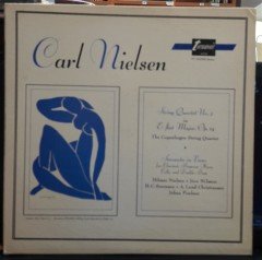NIELSEN: STRING QUARTET NO.3, SERENATA IN VANO - PLAK 2.EL