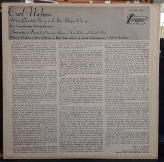 NIELSEN: STRING QUARTET NO.3, SERENATA IN VANO - PLAK 2.EL