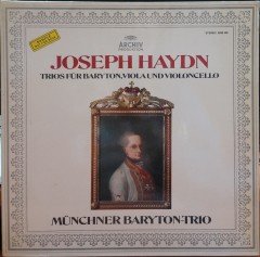 HAYDN: TRIOS FÜR BARYTON, VIOLA & VIOLONCELLO, MÜNCHENER BARYTON-TRIO (1978) - PLAK 2.EL
