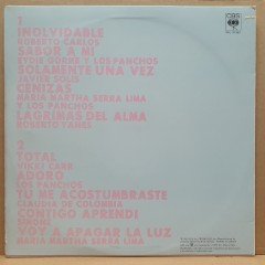 BOLEROS INOLVIDABLES / ROBERTO CARLOS, VIKKI CARR, LOS PANCHOS, EYDIE GORME, SIMONE (1985) - LP 2.EL CUT-OUT PLAK