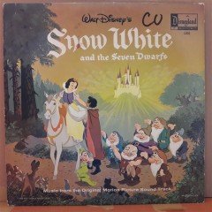 SNOW WHITE AND THE SEVEN DWARFS (1968) - WALT DISNEY - LP PLAK 2.EL