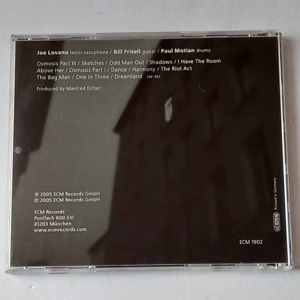 PAUL MOTIAN – I HAVE THE ROOM ABOVE HER (2005) - CD 2.EL