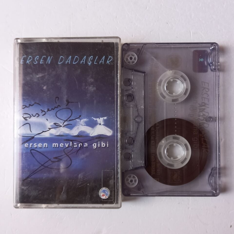 ERSEN, DADAŞLAR – ERSEN MEVLANA GİBİ (2002) - KASET İSME İMZALI 2.EL