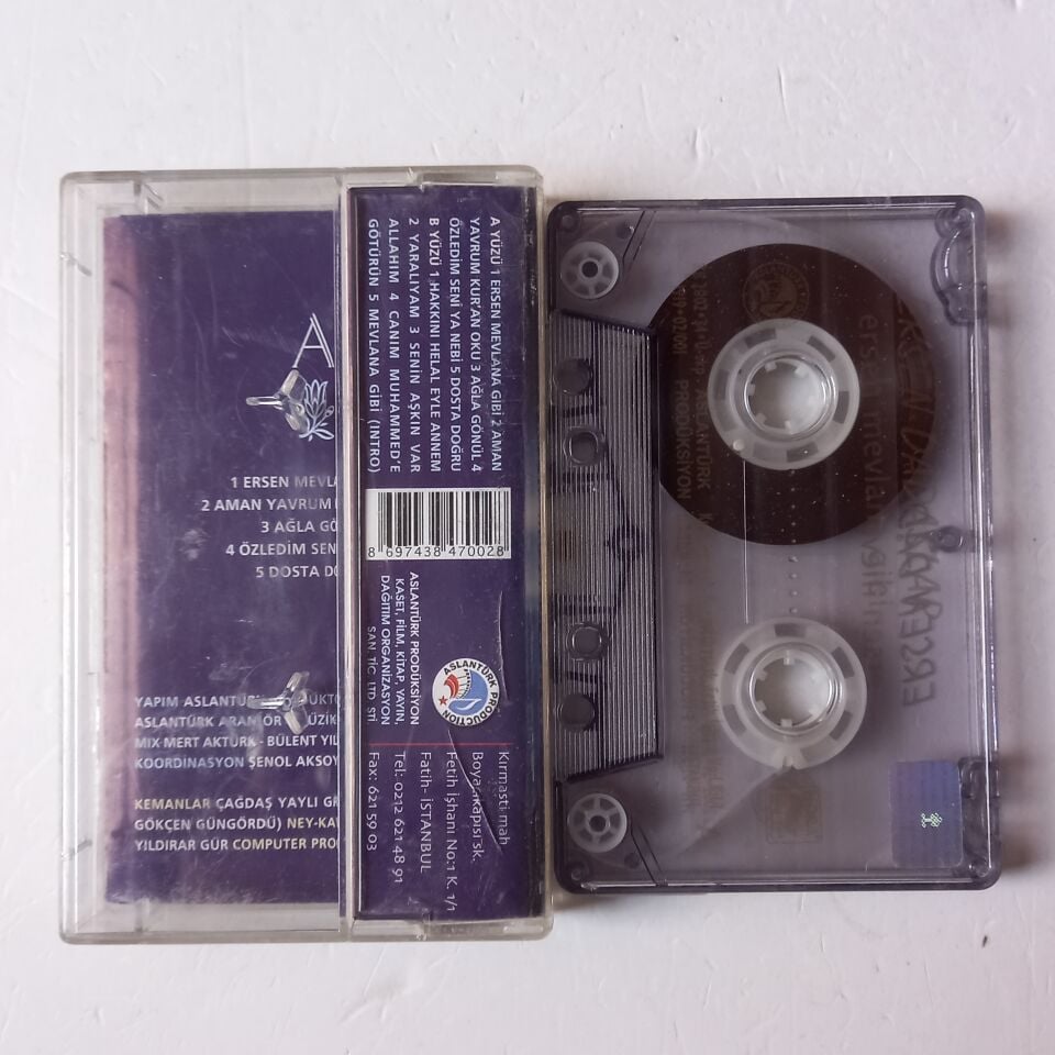 ERSEN, DADAŞLAR – ERSEN MEVLANA GİBİ (2002) - KASET İSME İMZALI 2.EL
