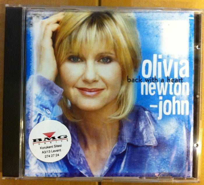 OLIVIA NEWTON-JOHN BACK WITH A HEART CD 2.EL