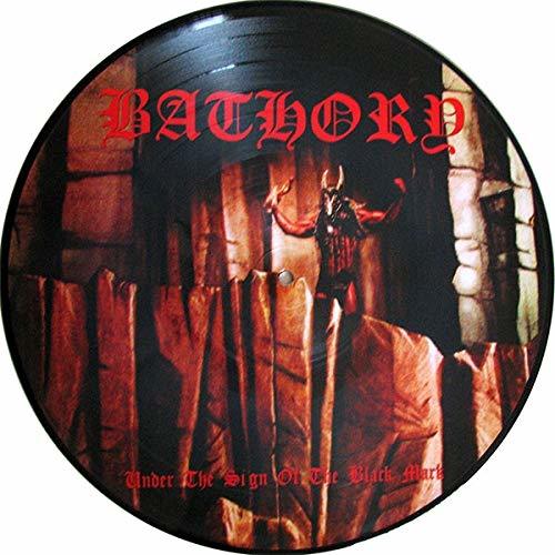 BATHORY - UNDER THE SINGN OF BLACK  MARK (1986) - PICTURE DISC PLAK SIFIR
