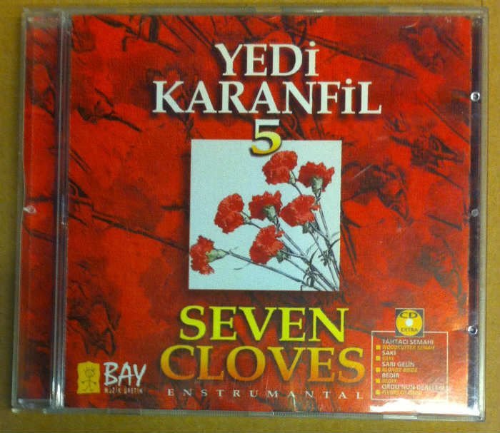 YEDİ KARANFİL 5 ENSTRUMANTAL CD 2.EL