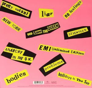 SEX PISTOLS - NEVER MIND THE BOLLOCKS HERE'S THE SEX PISTOLS (1977) - LP 2014 EDITION SIFIR PLAK