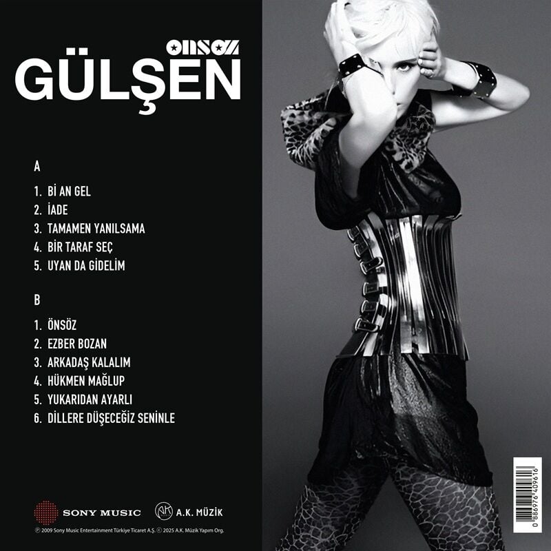 GÜLŞEN - ÖNSÖZ (2009) - LP 2025 BASIM SIFIR PLAK