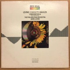 MAHLER SYMPHONY NO.10 JAMES LEVINE PHILADELPHIA ORC. 1981 2.EL 2PLAK