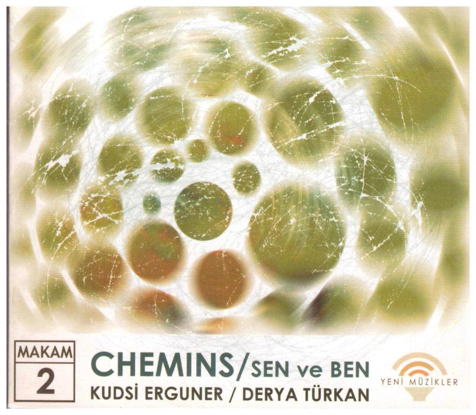 KUDSİ ERGUNER - DERYA TÜRKAN – CHEMINS / SEN VE BEN (2005) - CD DIGIPAK AMBALAJINDA SIFIR