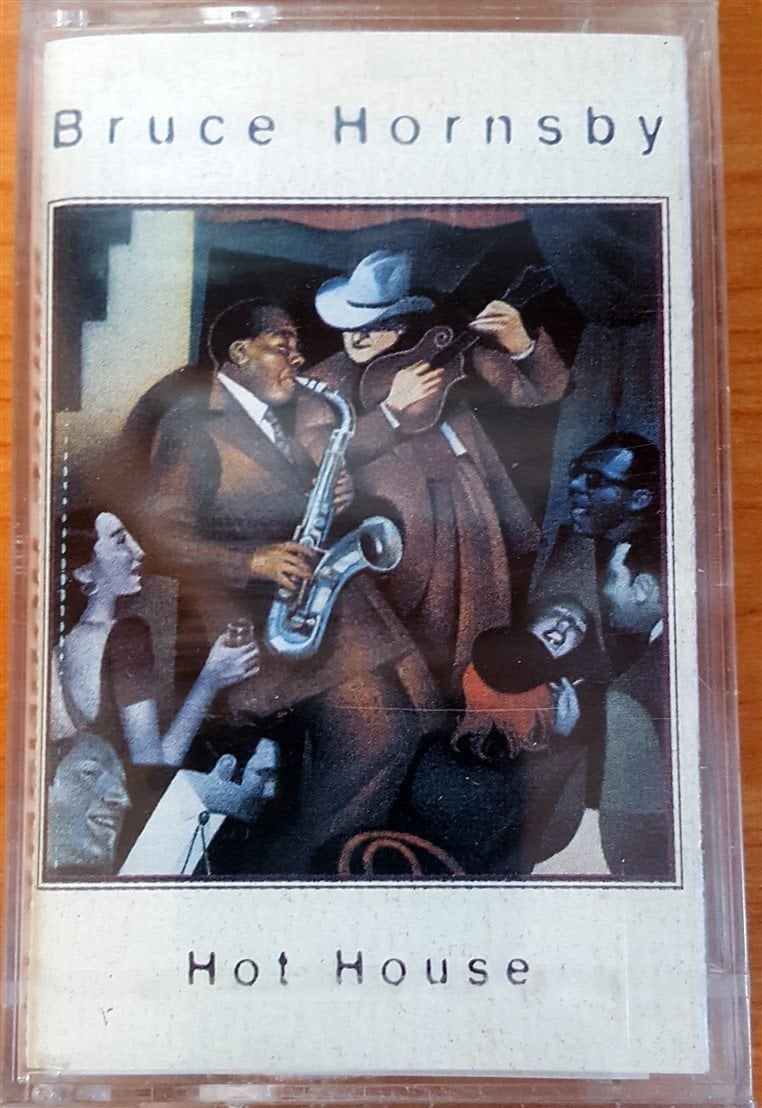 BRUCE HORNSBY - HOT HOUSE (1995) RAKS CASSETTE MADE IN TURKEY ''USED''