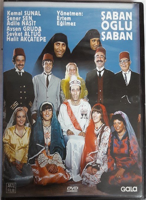 ŞABAN OĞLU ŞABAN - KEMAL SUNAL - ŞENER ŞEN - ADİLE NAŞİT - AYŞEN GRUDA - ŞEVKET ALTUĞ - ERTEM EĞİLMEZ - DVD 2.EL