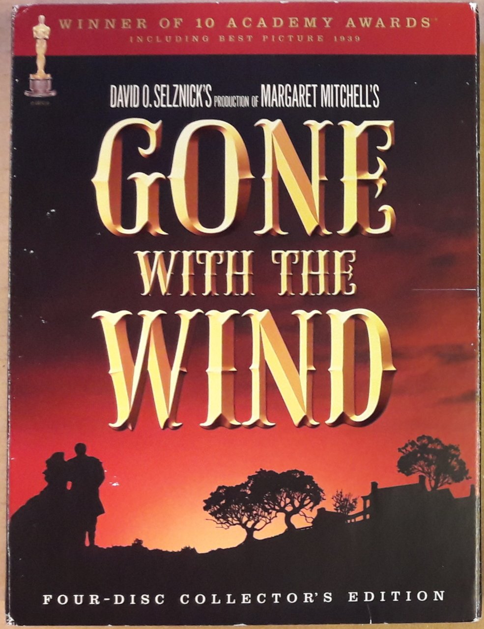 GONE WITH THE WIND - CLARK GABLE - VIVIEN LEIGH - 4DVD 2.EL 1. BÖLGE TR ALTYAZI YOKTUR