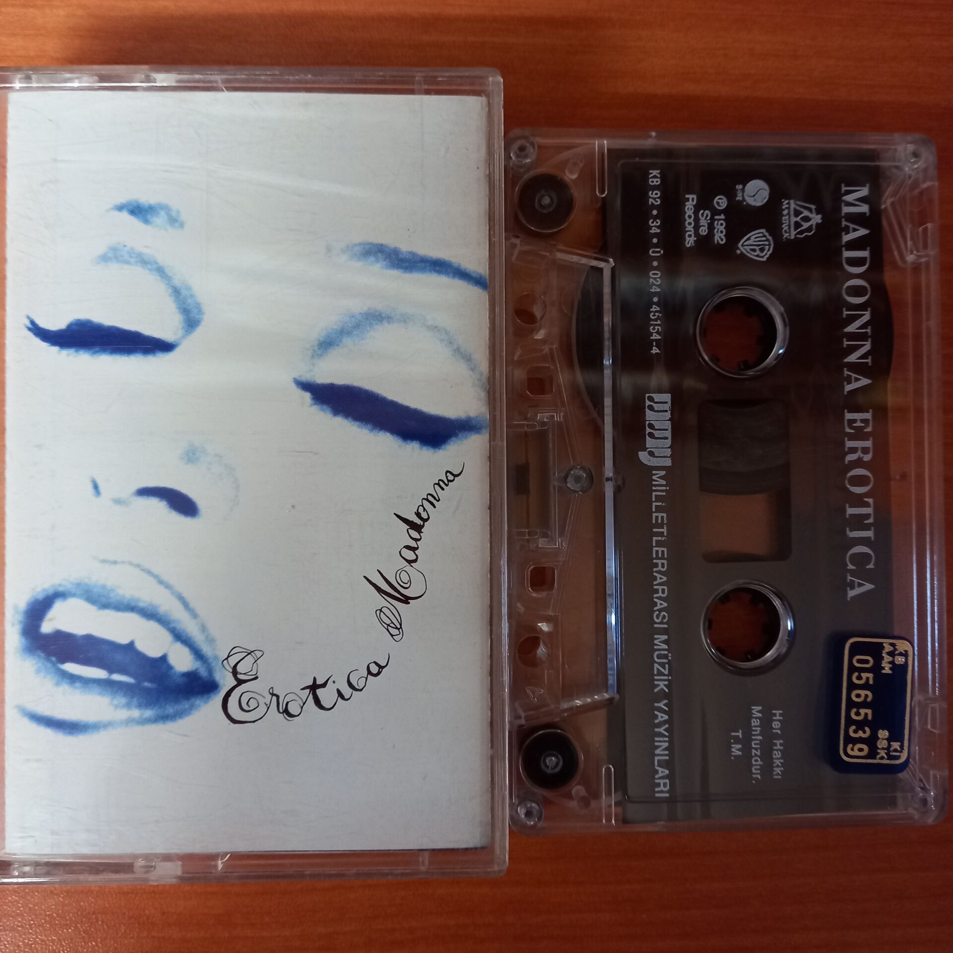 MADONNA - EROTICA (1992) - KASET 2.EL