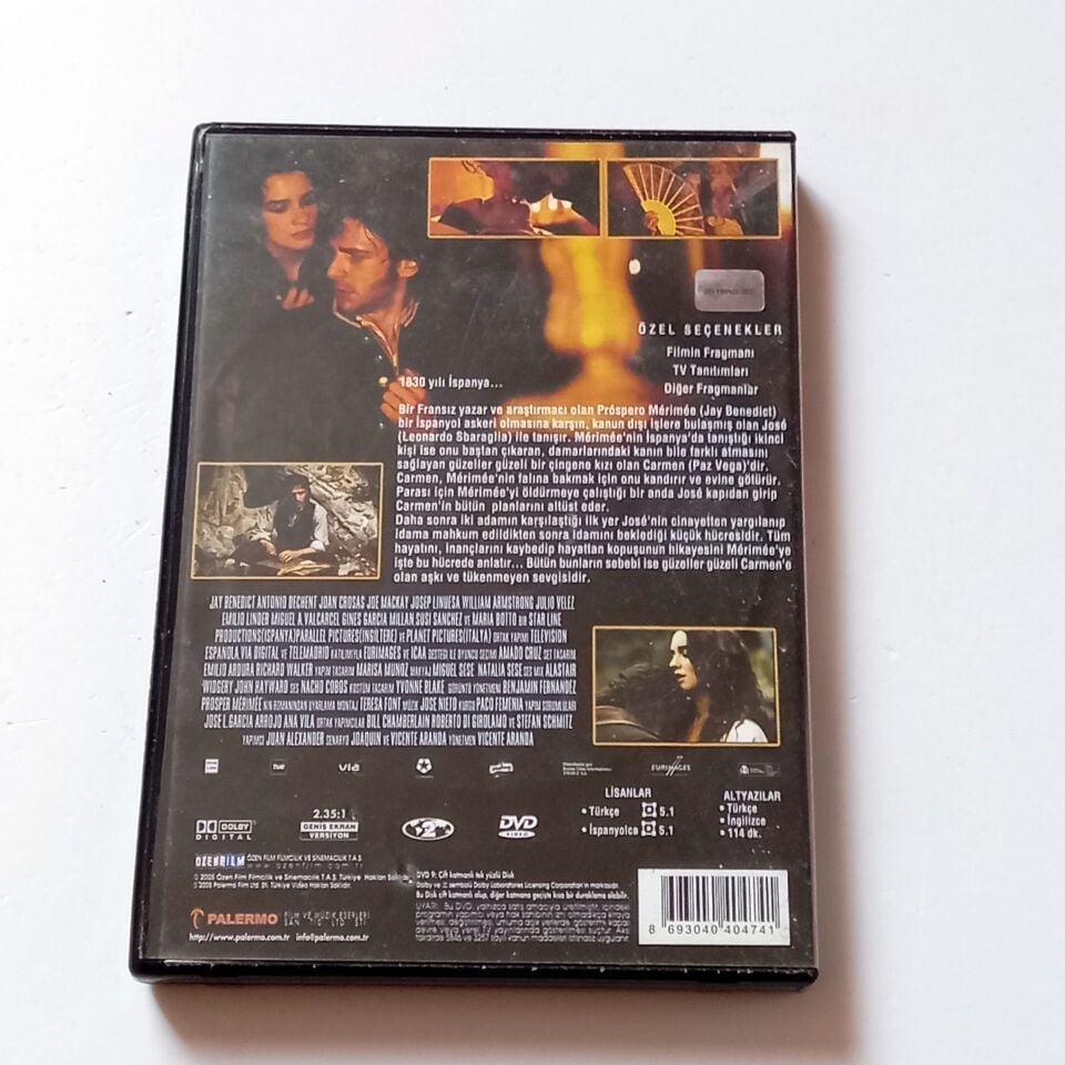 CARMEN - PAZ VEGA, LEONARDO SBARAGLIA - YÖN.: VICENTE ARANDA - DVD 2. EL