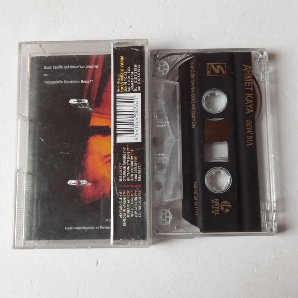 AHMET KAYA - BENİ BUL (1995) - KASET 2.EL