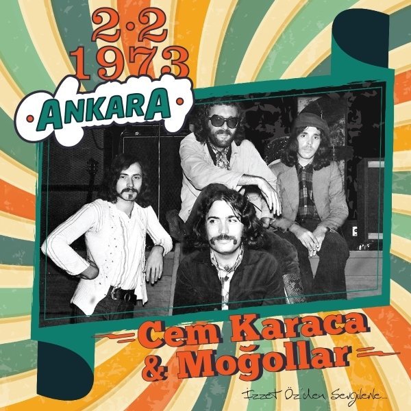 CEM KARACA & MOĞOLLAR - 2-2-1973 ANKARA 2.BASKI LP SIFIR