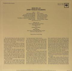 BOB DYLAN - JOHN WESLEY HARDING (1967) - LP 180GR 2010 MONO RM MOV EDITION SIFIR