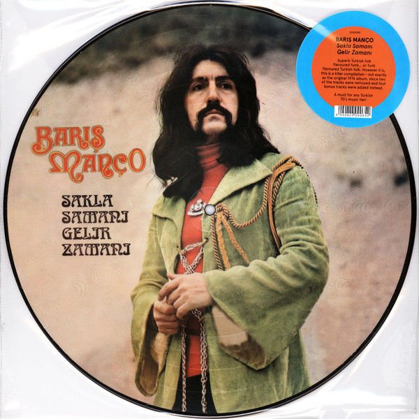 BARIŞ MANÇO - SAKLA SAMANI GELİR ZAMANI (1976) - LP 2022 EDITION PICTURE DISC SIFIR PLAK