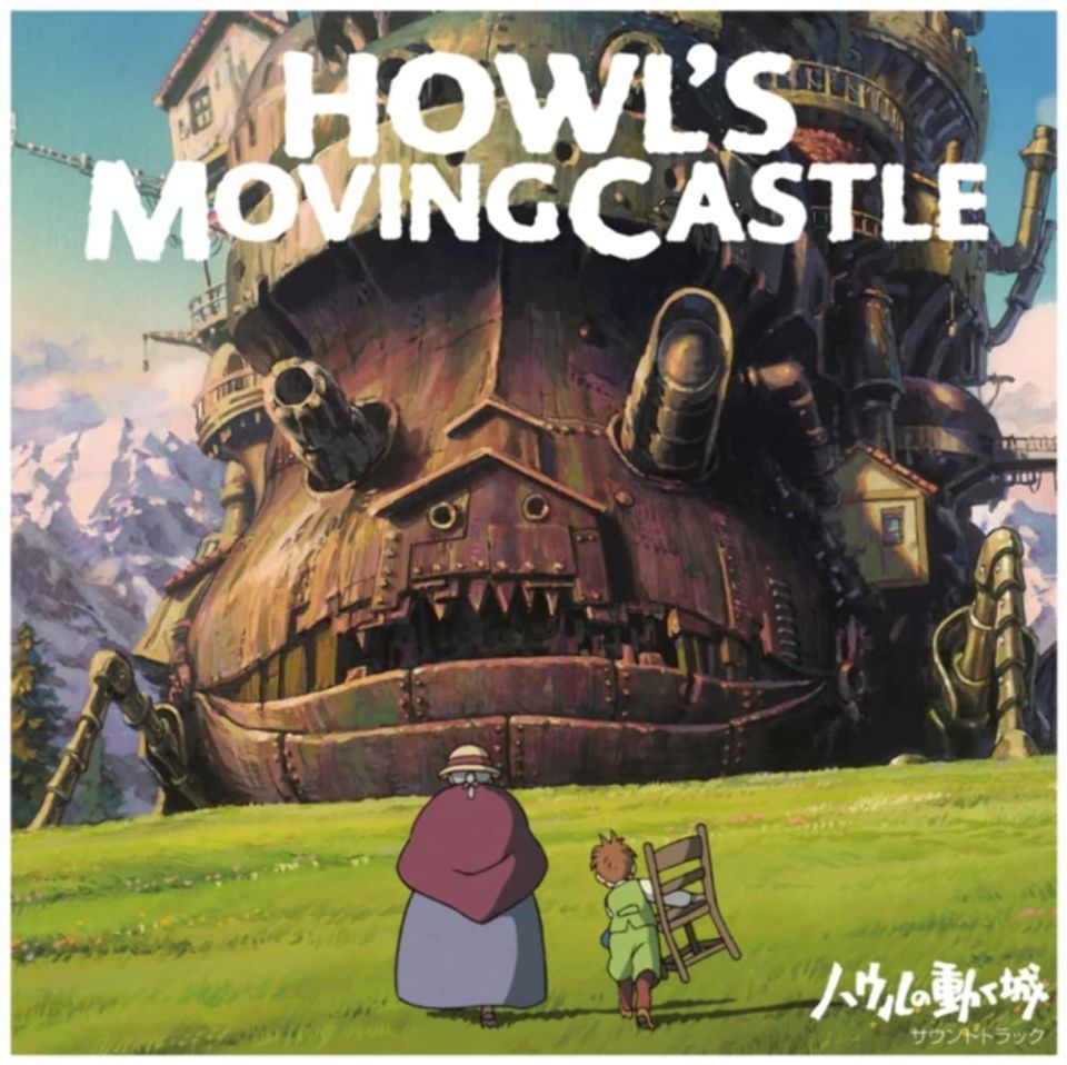 HOWL'S MOVING CASTLE  (HAYAO MIYAZAKI 2004) - SOUNDTRACK/JOE HISAISHI - 2LP STUDIO GHIBLI 2020 EDITION SIFIR PLAK