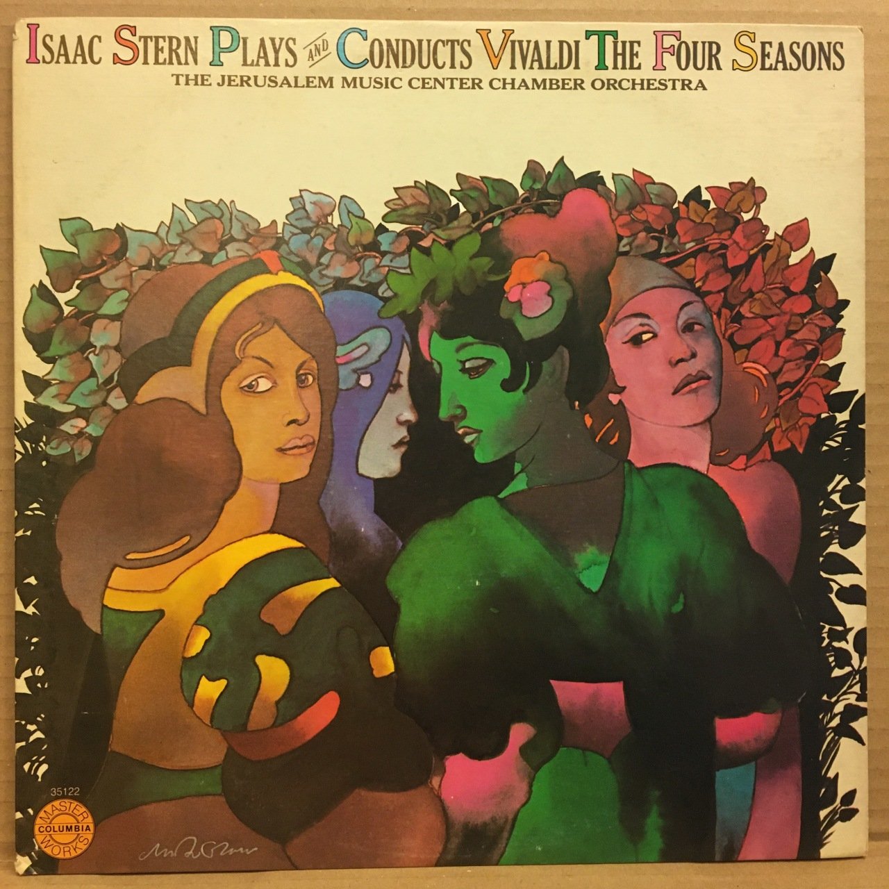 ISAAC STERN PLAYS & CONDUCTS VIVALDI THE FOUR SEASONS 1978 2.EL PLAK