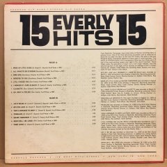 EVERLY BROTHERS - 15 HITS 2.EL PLAK