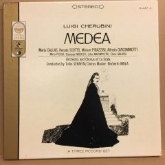 LUIGI CHERUBINI - MEDEA, MARIA CALLAS, RENATA SCOTTO, TULLIO SERAFIN (1967) 2.EL 3PLAK BOXSET