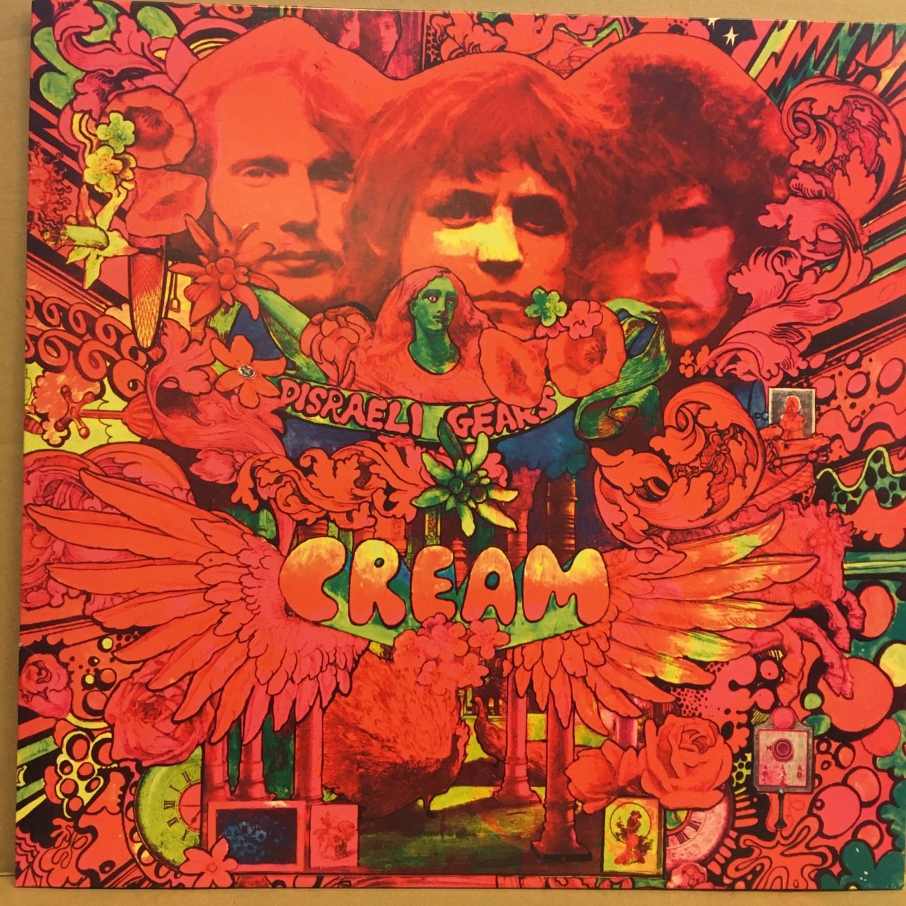 CREAM - DISRAELI GEARS (1967) 2015 REISSUE 180 GRAM 2.EL PLAK