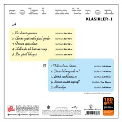 ZEKİ MÜREN - KLASİKLER 1 - PLAK SIFIR