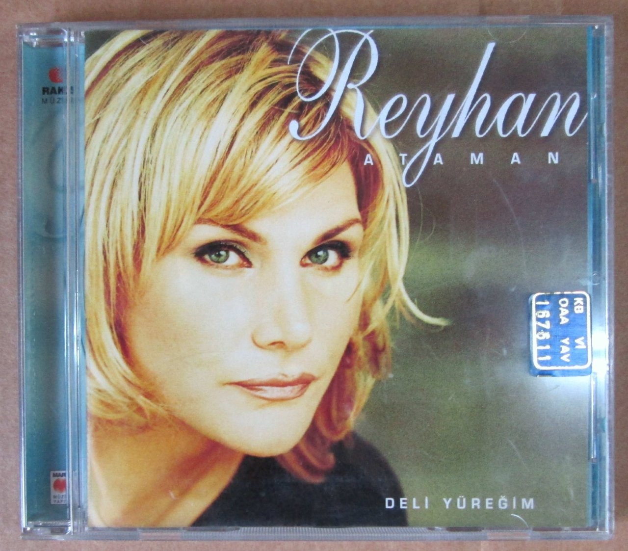 REYHAN ATAMAN - DELİ YÜREĞİM CD 2.EL