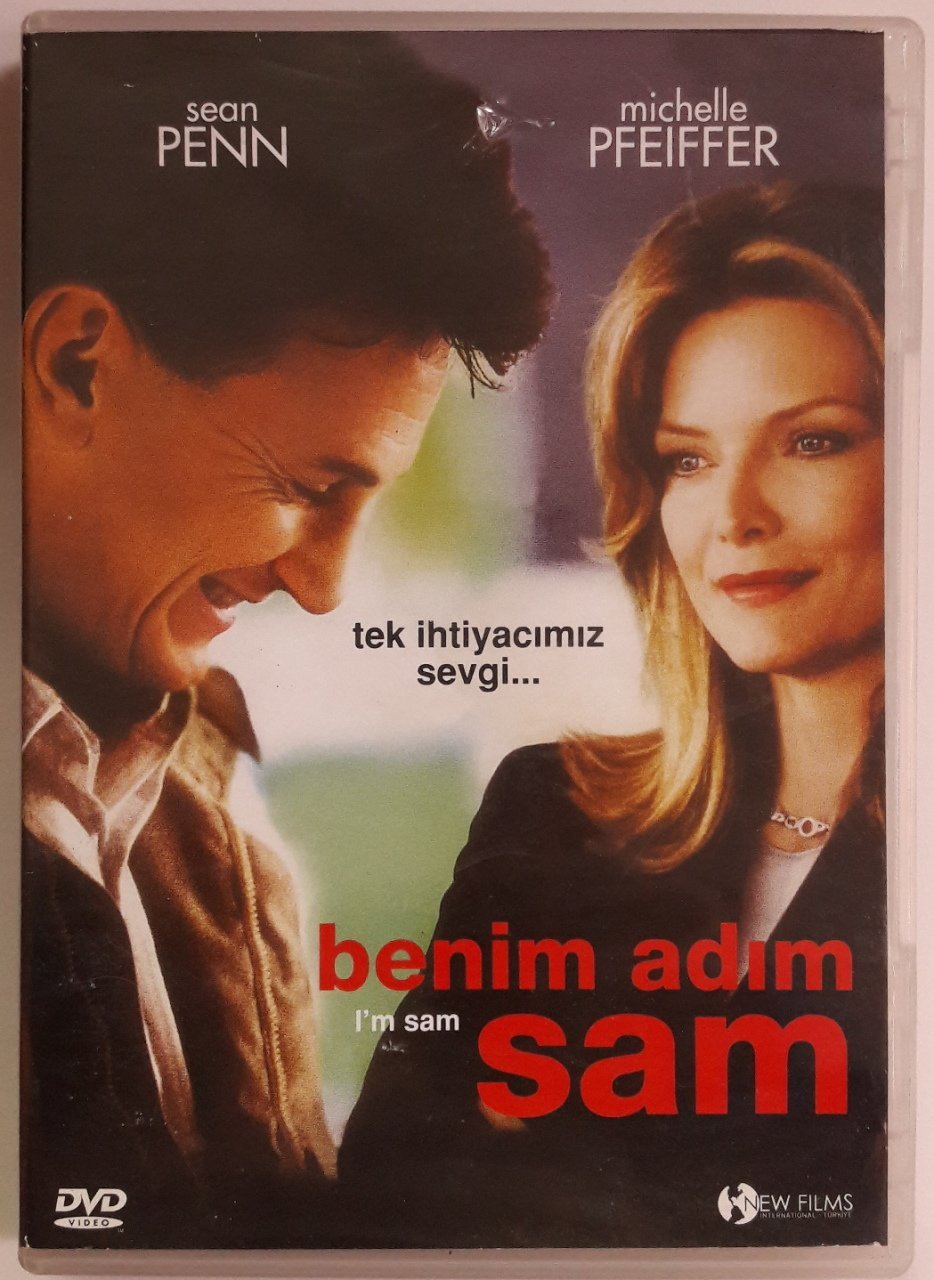 BENİM ADIM SAM - I'M SAM - SEAN PENN - MICHELLE PFEIFFER - JESSIE NELSON - DVD 2.EL