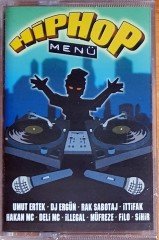 HİP HOP MENÜ / UMUT ERTEK, DJ ERGÜN, RAK SABOTAJ, İTTİFAK, HAKAN MC, DELİ MC, İLLEGAL, MÜFREZE, FİLO, SİHİR (2001) ZİHNİ MÜZİK KASET SIFIR
