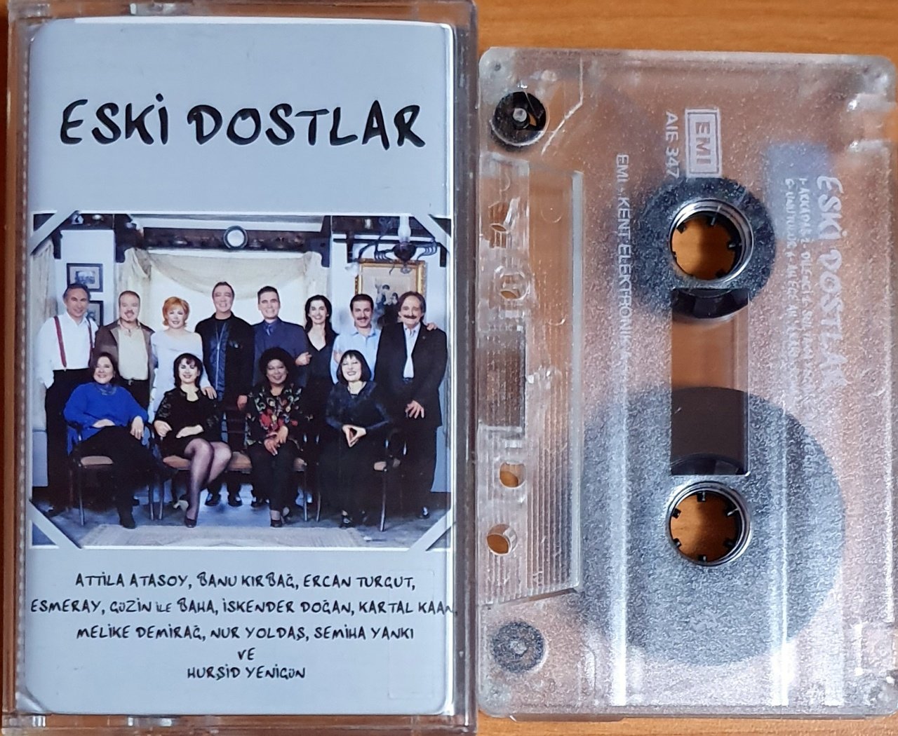 ESKİ DOSTLAR / ATİLLA ATASOY, BANU KIRBAĞ, ERCAN TURGUT, ESMERAY, MELİKE DEMİRAĞ (2000) - KASET 2.EL