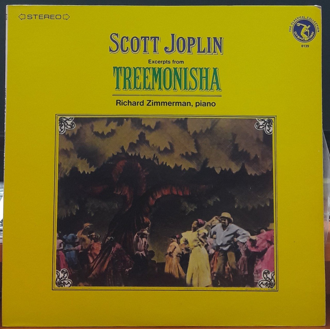 SCOTT JOPLIN - TREEMONISHA - RICHARD ZIMMERMAN - PLAK 2.EL
